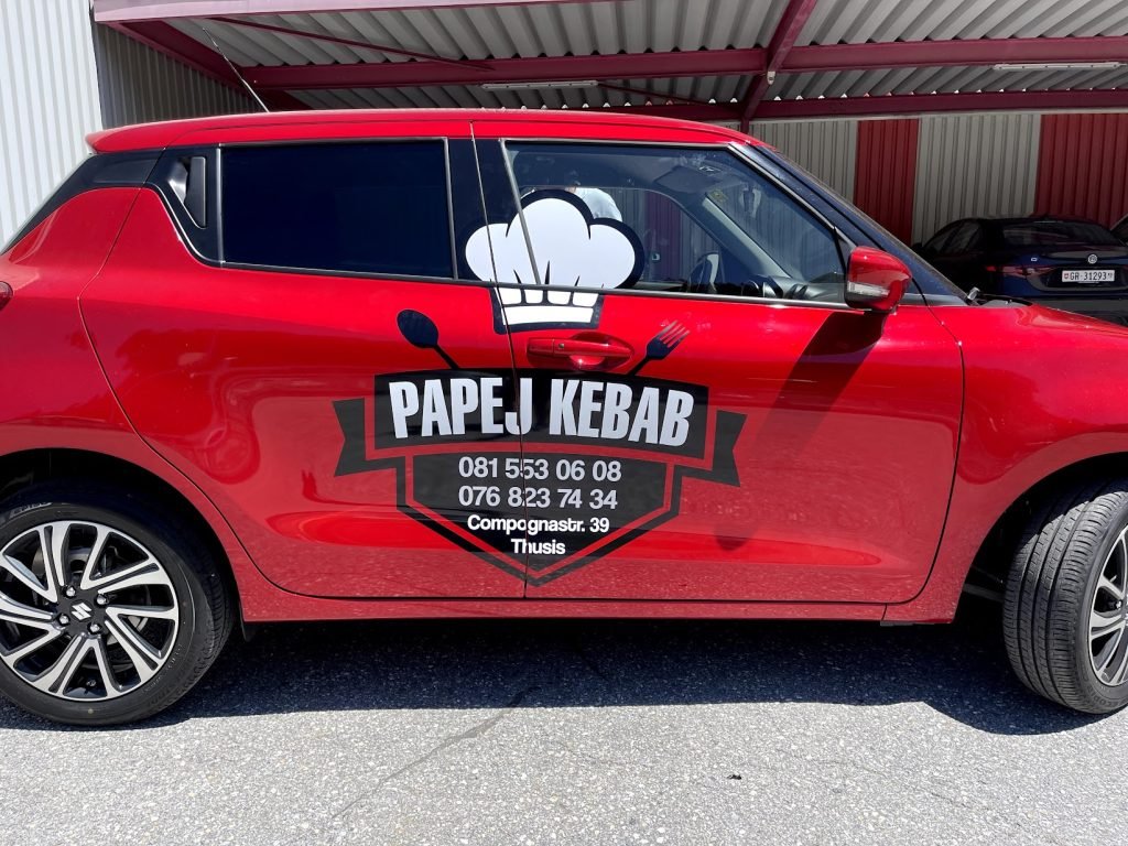 Fahrzeugbeschriftung